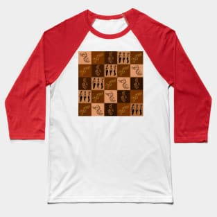 Aroma of coffee. Patchwork Baseball T-Shirt